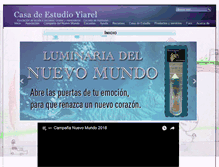 Tablet Screenshot of casadeestudioyiarel.org